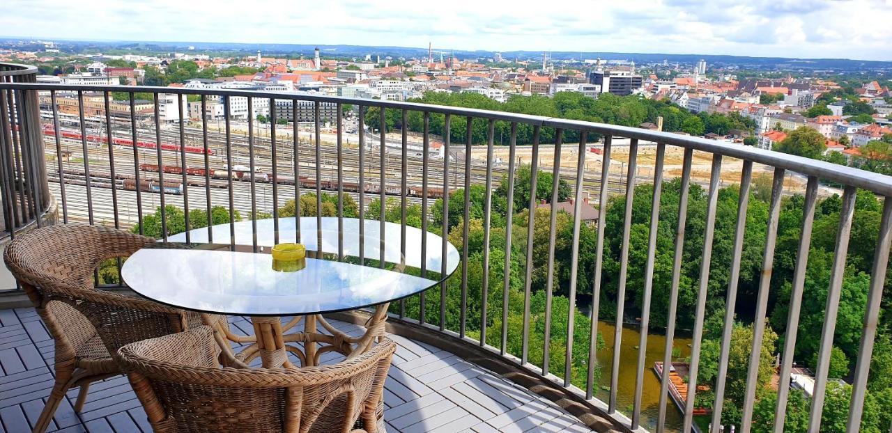 Suite-Xxi City View Hotelturm Augsburg Dış mekan fotoğraf