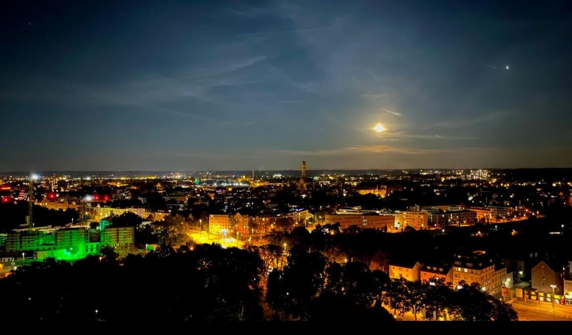 Suite-Xxi City View Hotelturm Augsburg Dış mekan fotoğraf